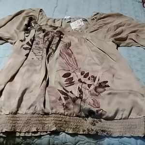 CJ Banks Silky Stretch Neckline Blouse  😍 3/$21